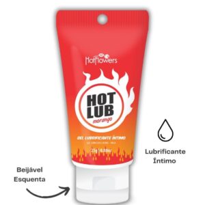 Hot Lub Gel Deslizante Beijável- Hot Flowers