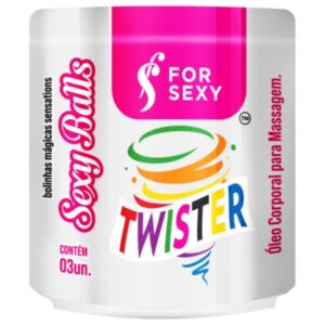 Bolinhas Sexy Balls Twister 03 unidades - For Sexy