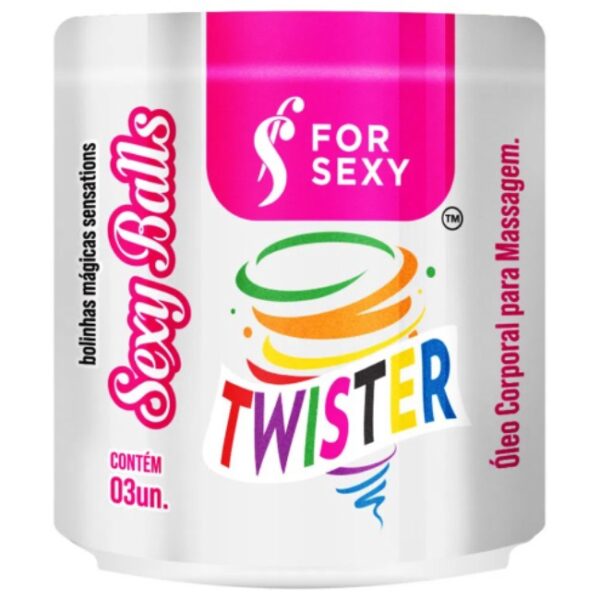 Bolinhas Sexy Balls Twister 03 unidades - For Sexy