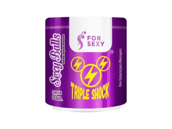 Bolinha Triple shock sexy balls bolinha 3uni - For Sexy