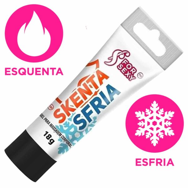 Skenta Sfria Gel Excitante 18g For Sexy - Imagem 2