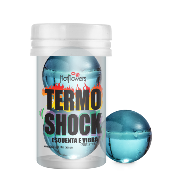 Bolinhas Hot Ball Termo Shock Esquenta e Vibra - Hot Flowers