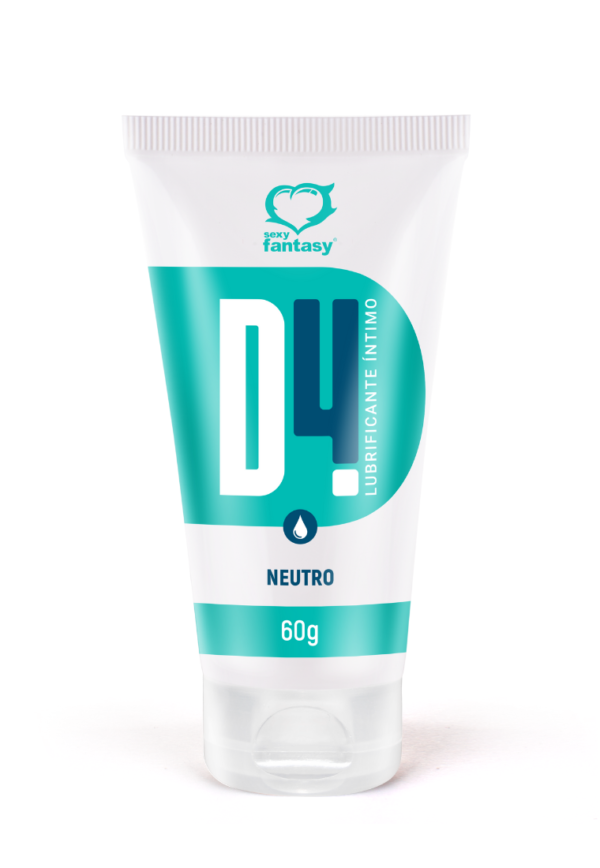 D4 Lubrificante Neutro 60g - Sexy Fantasy