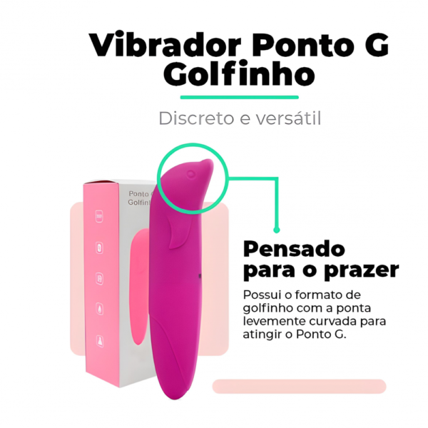 Vibrador Ponto G golfinho