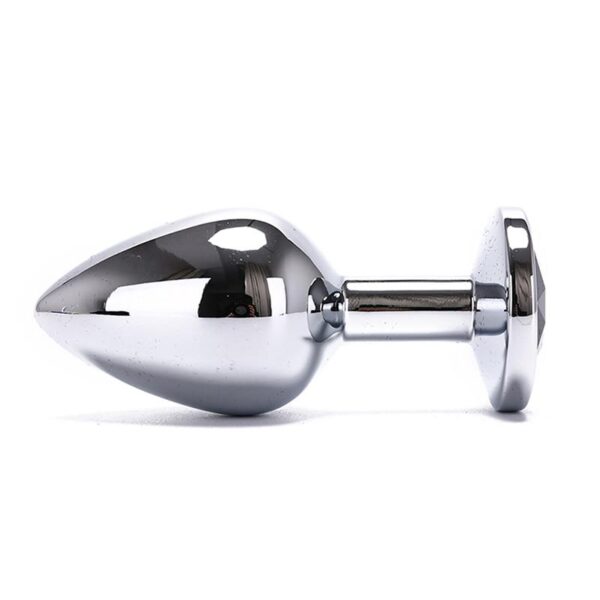 Plug Anal Joia Inox Tamanho M - Imagem 2