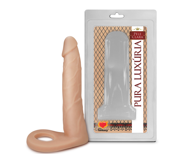 Prótese Realística com Anel Companheiro - 15cm X 3,2cm