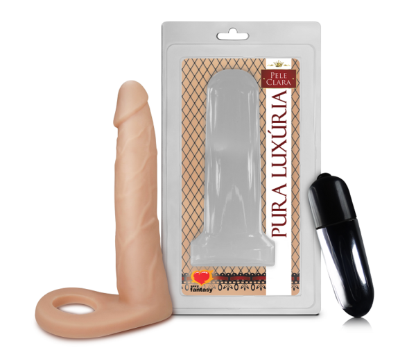 Anel Companheiro com Cápsula Vibratória - 15cm X 3,2cm