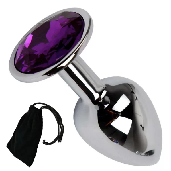 Plug Anal Joia Inox Tamanho P - Imagem 2
