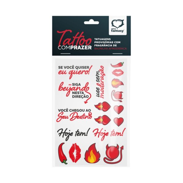 Tattoo com Tesão e Prazer - Sexy Fantasy - Imagem 5