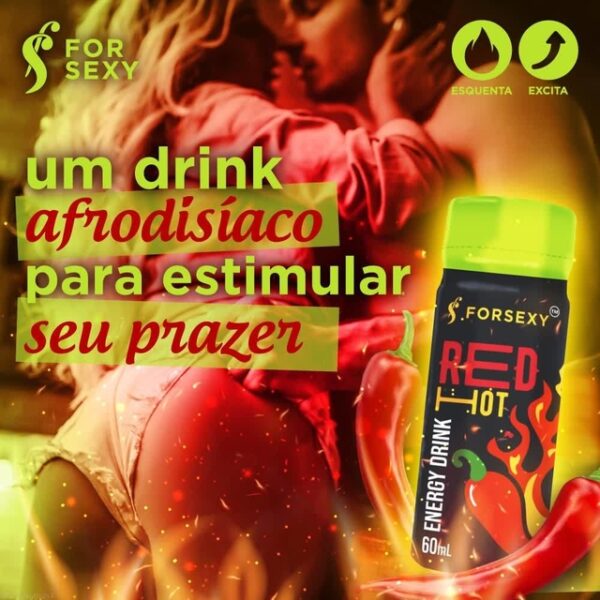 Red Hot Energy Drink - For Sexy - Imagem 2