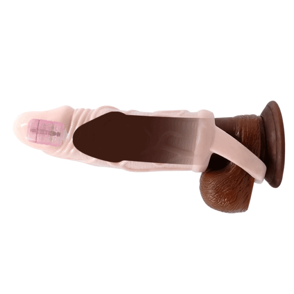 Capa Peniana Com Vibrador De Impacto - Imagem 2