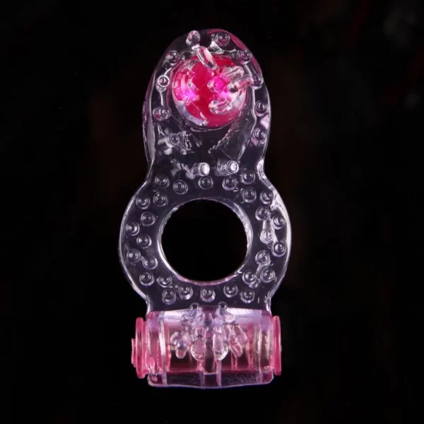 Anel Peniano Perola Com Vibrador - Imagem 3