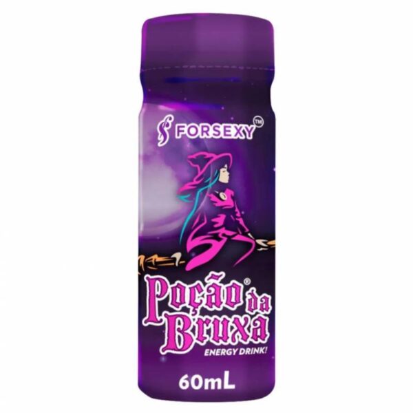 Energy Drink Poção da Bruxa - Poção Afrodisíaca Excitante 60ml