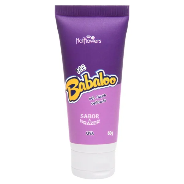 Gel BABALOO Uva Ice Lubrificante íntimo Beijável 60g