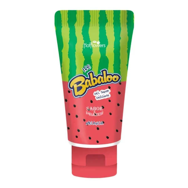 Gel BABALOO Melancia Ice Lubrificante íntimo Beijável 60g