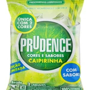 Preservativo caipirinha - Prudence 3 unidades