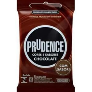 Preservativo Chocolate - Prudence 3 unidades